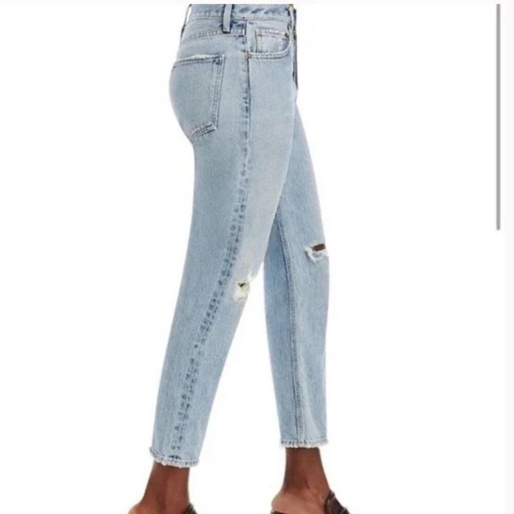 AGOLDE Riley High Rise‎ Straight Leg Jeans - Picture 3 of 7